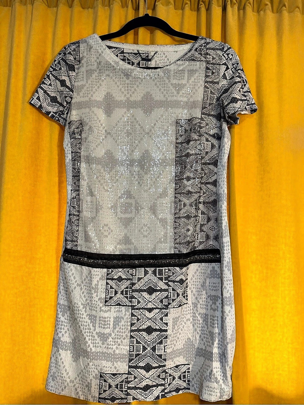 Custo Barcelona Women's Geometric Mini Dress Size Small